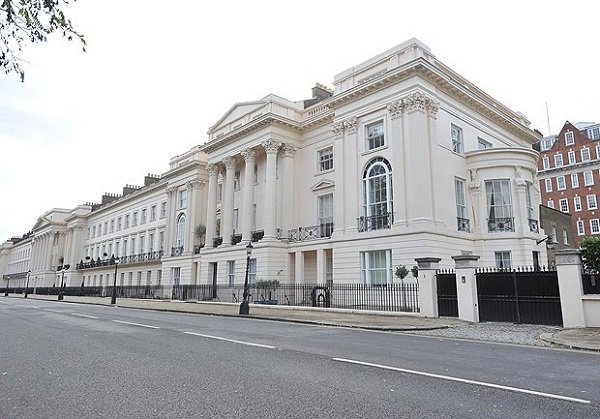 Cornwall Terrace - самый дорогой дом в Лондоне за 1 млн