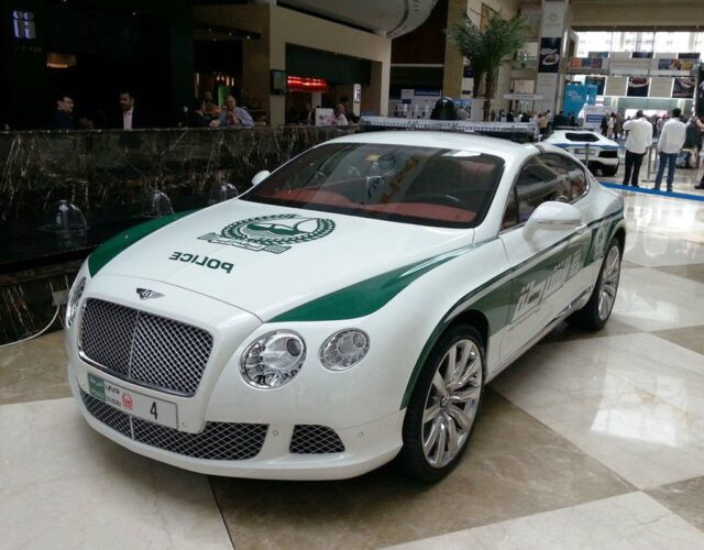 Dubai Police Bentley Continental GT Coupe