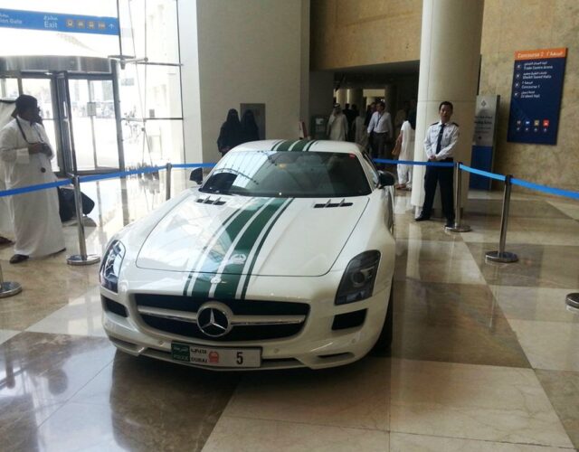 Dubai Police Mercedes SLS AMG