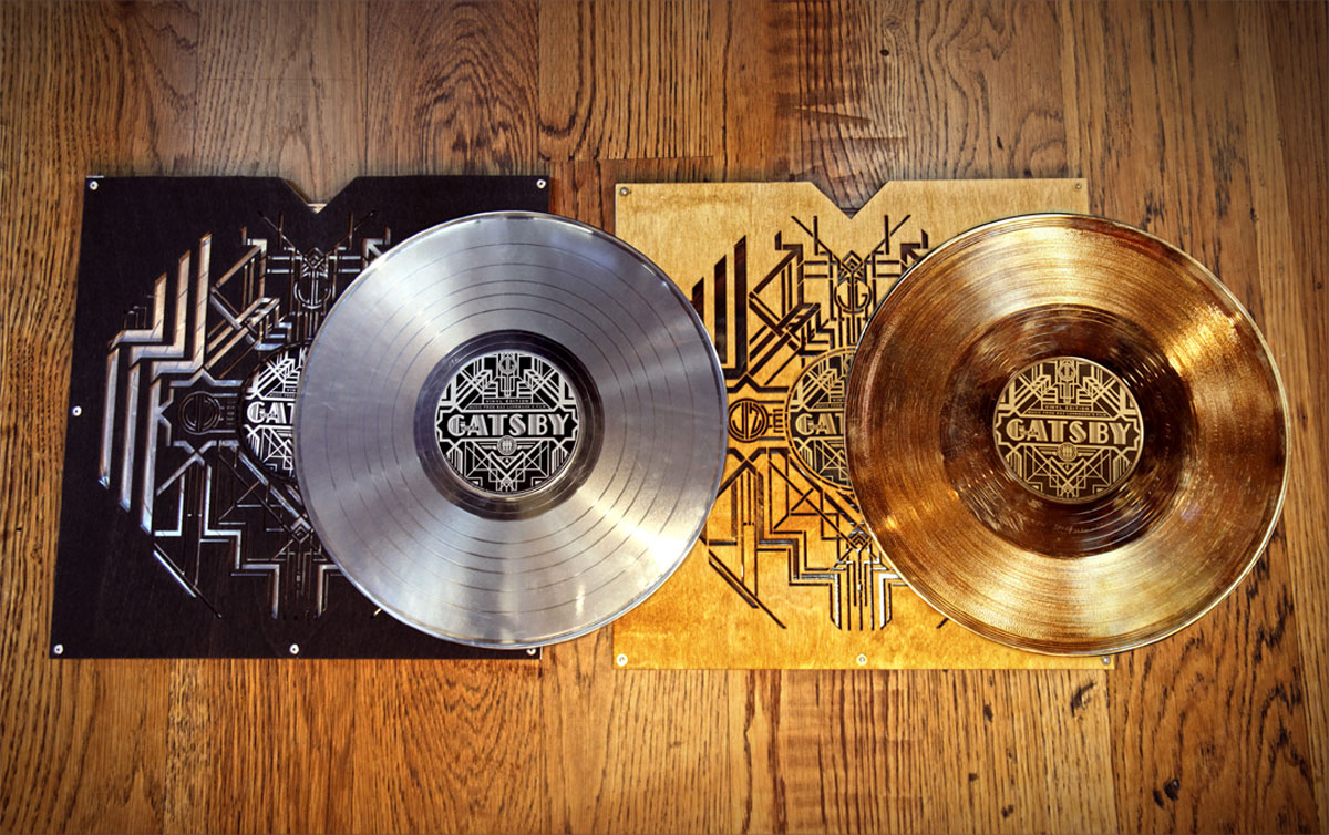 Виниловые пластинки с саундтреками "Великого Гэтсби" от Third Man Records