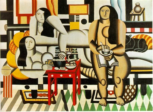 Фернан Леже "Три женщины за красным столом"