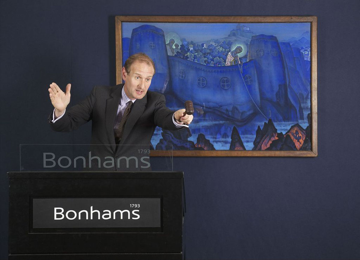 Картина «Мадонна Лаборис" Николая Рериха продана на Bonham’s за  млн