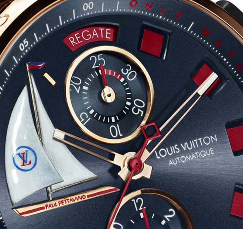 Louis Vuitton Tambour Spin Time Regatta специально для Only Watch 2013