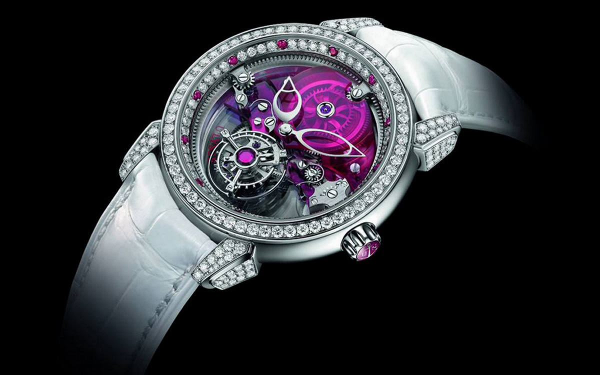 Ювелирные часы для прекрасных дам Royal Ruby Tourbillon от Ulysse Nardin
