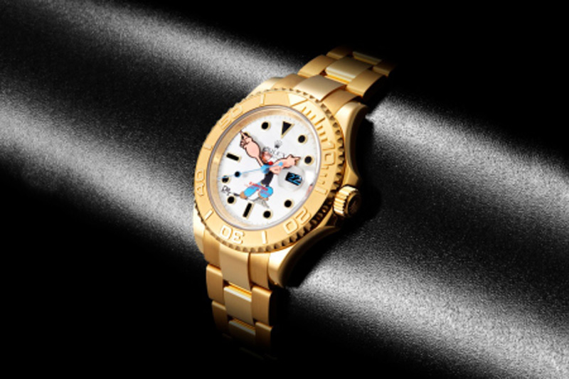 Rolex презентовал супер лимитированные часы Popeye Rolex Yachtmaster