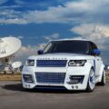 Шикарный Lumma Range Rover CLR R White and Blue Edition