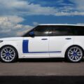 Шикарный Lumma Range Rover CLR R White and Blue Edition