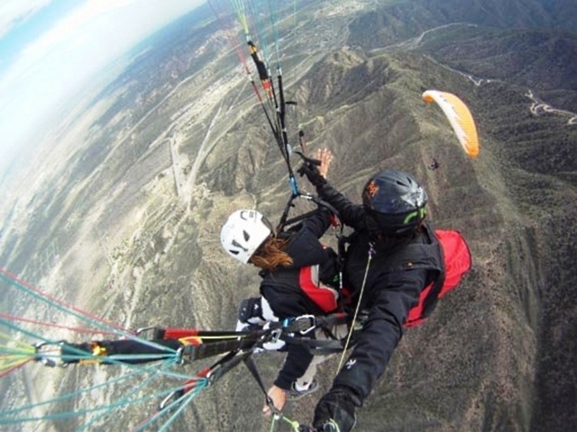 Paragliding in Mendonza