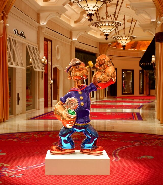 Wynn Las Vegas Popeye by Jeff Koons 2