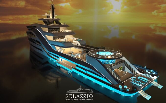 Суперяхта Selazzio 95 Sea Palace от ICON Yachts