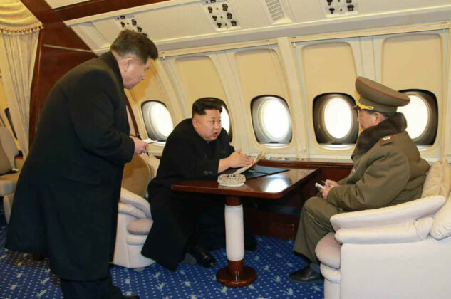 Роскошный самолет Ким Чен Ына