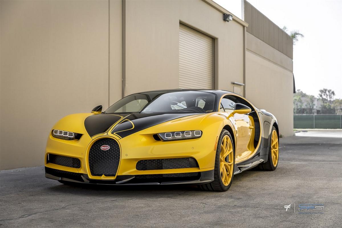 Bugatti Chiron Hellbee - роскошный Бамблби