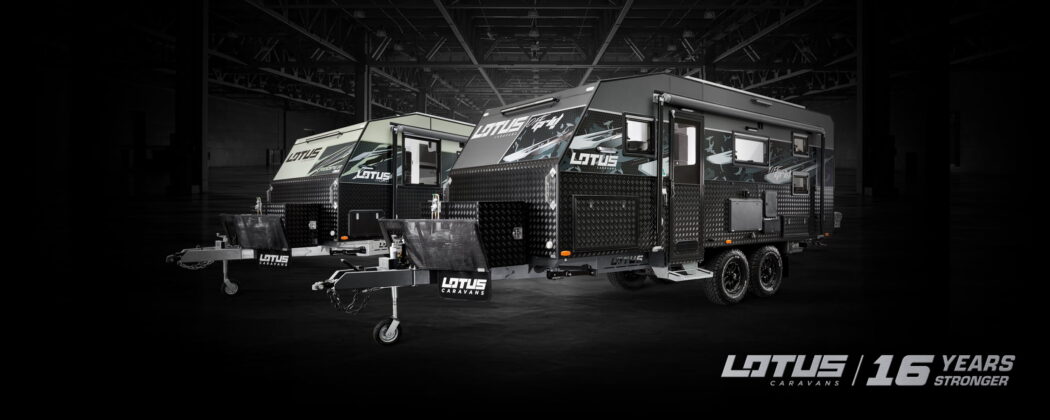 Лакшери-трейлер Lotus Caravans Off Grid 2020