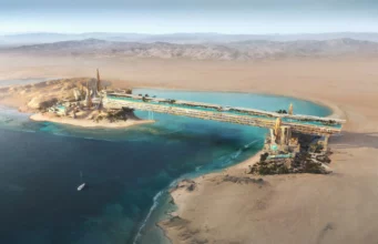 Treyam — премиальный курорт с лагуной в Neom